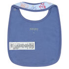 Baby Boys Blue Logo & Animals Babygrows Gift Set, 1, hi-res